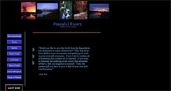 Desktop Screenshot of peaceful-rivers.com